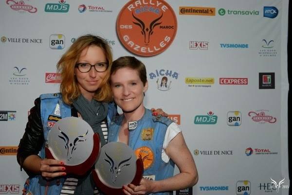 Le goût de l'inconnu et de la compétition qui caractérisent Morgane, comme ici lors de sa participation au Rallye Aicha des Gazelles Le goût de l'inconnu et de la compétition qui caractérisent Morgane, comme ici lors de sa participation au Rallye Aicha des Gazelles