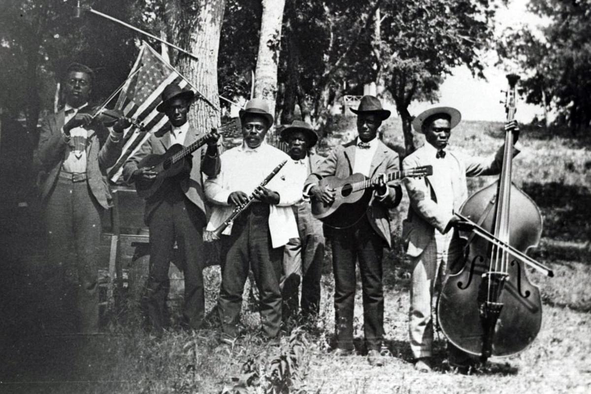 An African American band at an Emancipation Day celebration in Austin in 1900.Austin History Center An African American band at an Emancipation Day celebration in Austin in 1900.Austin History Center