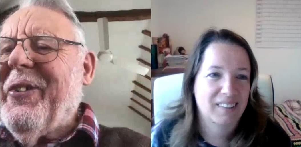 Terry Waite and Cheryl Rickman April 2020 Terry Waite and Cheryl Rickman April 2020