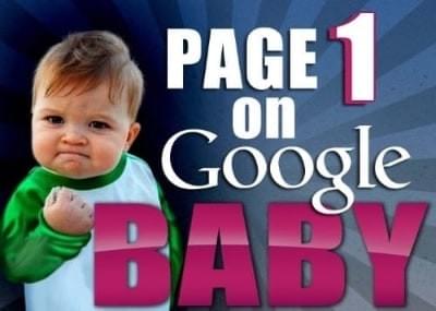 De grote vraag is nu: Hoe kom je terecht op pagina 1 van Google? De grote vraag is nu: Hoe kom je terecht op pagina 1 van Google?