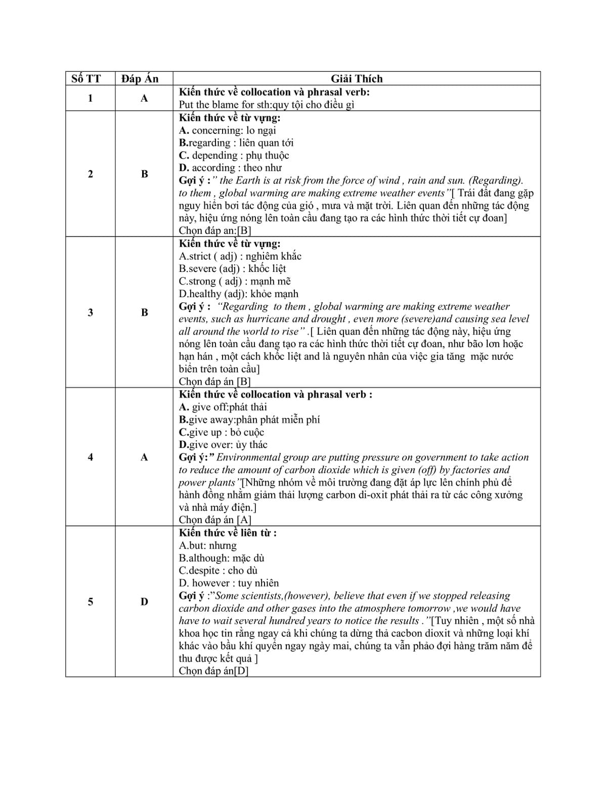 answer key 4 answer key 4