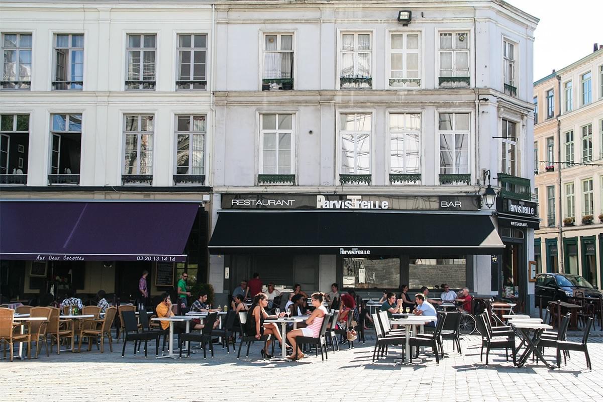 Le Parvis de la Treille, 26 rue Bartholomé Masurel à Lille, Top 10 des bars avec terrasse de Lille Le Parvis de la Treille, 26 rue Bartholomé Masurel à Lille, Top 10 des bars avec terrasse de Lille