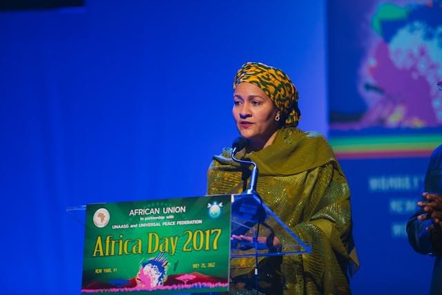 Mrs Amina J. Mohammed, Deputy Secretary-General of the United Nations Mrs Amina J. Mohammed, Deputy Secretary-General of the United Nations