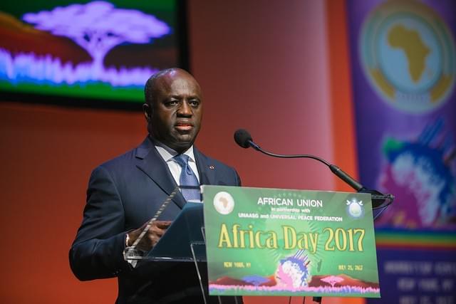 H.E. Marcel Amon Tanoh, the minister of foreign affairs and international cooperation of Cote D’Ivoire. H.E. Marcel Amon Tanoh, the minister of foreign affairs and international cooperation of Cote D’Ivoire.
