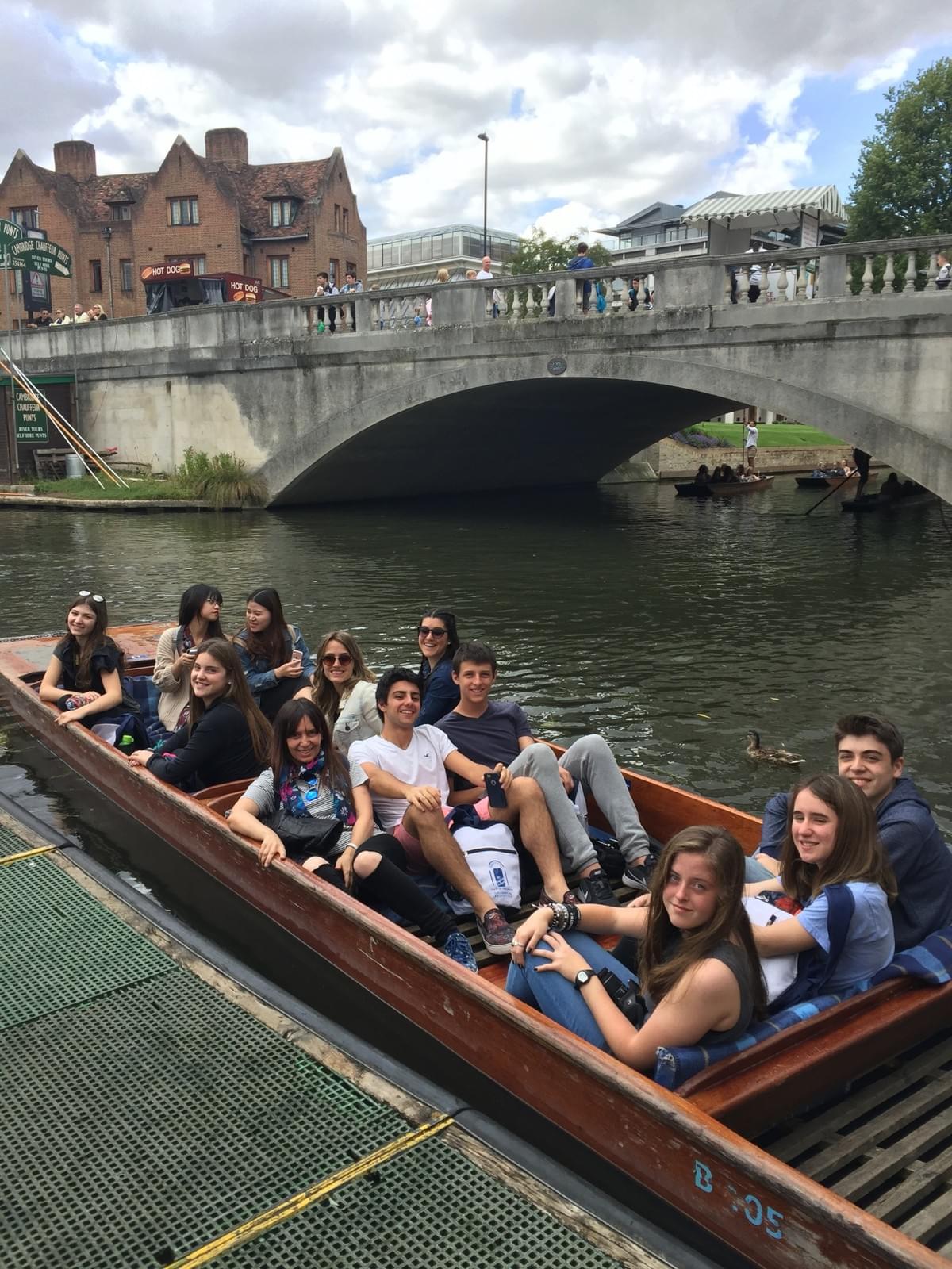 Haciendo punting Haciendo punting