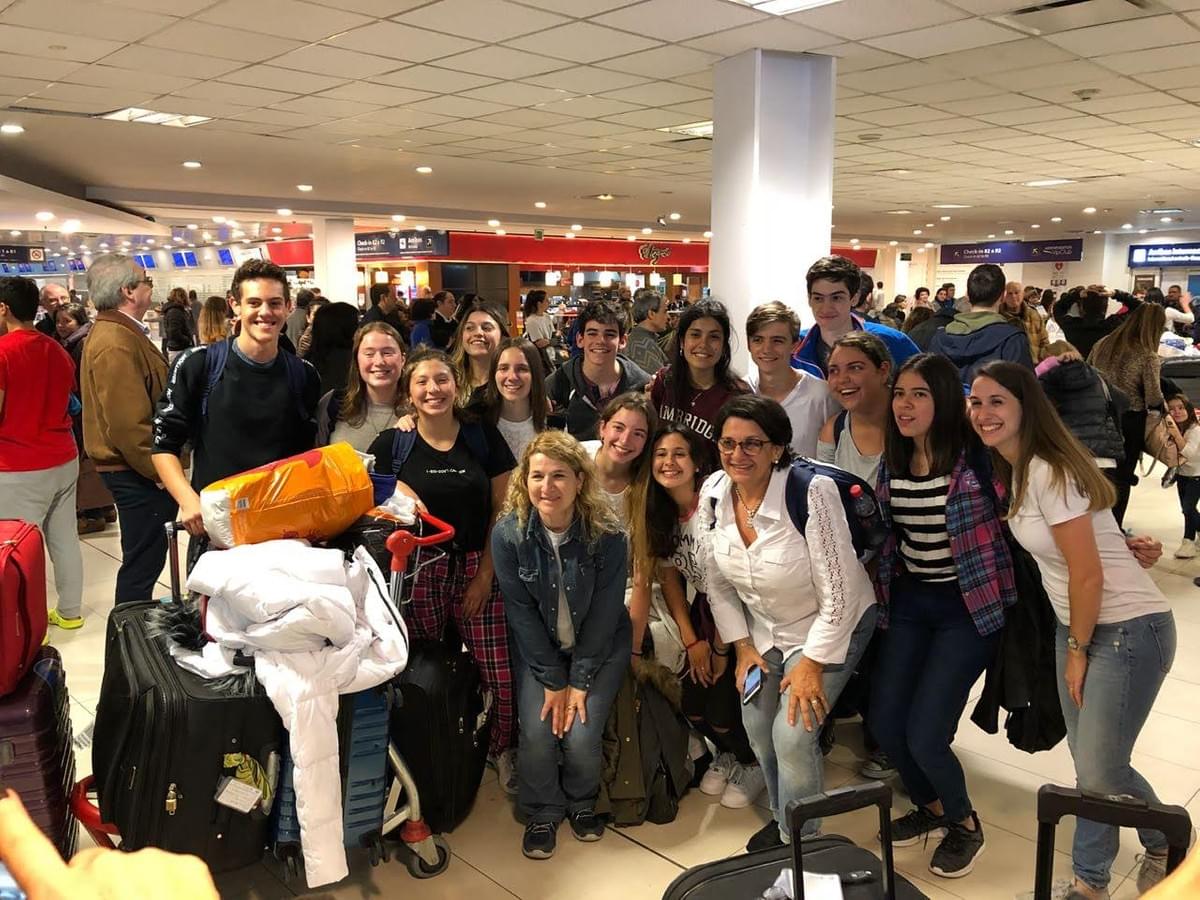 De regreso en Ezeiza De regreso en Ezeiza