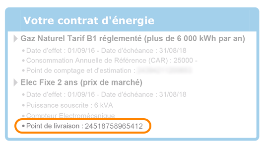 Trouvez votre PDl sur une facture Engie Trouvez votre PDl sur une facture Engie