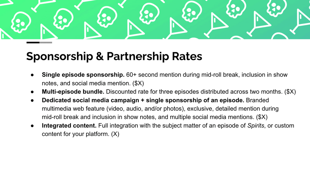 sponsorship pitch example podcast sponsorship pitch example podcast