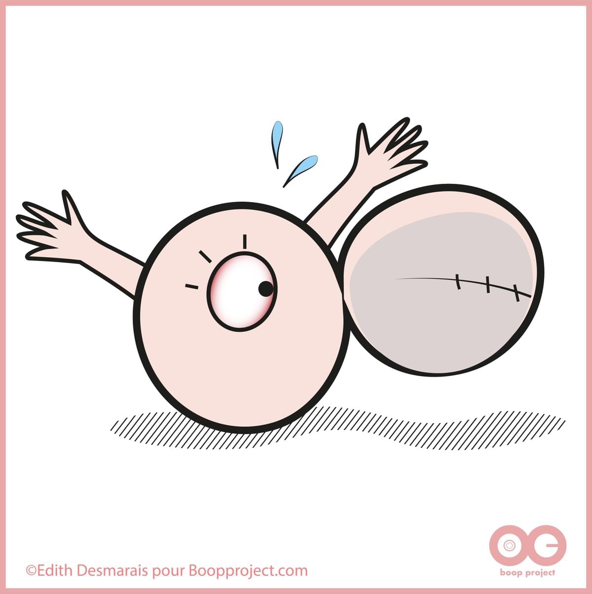 Cancer du sein: Illustration Edith Desmarais pour Boop project Cancer du sein: Illustration Edith Desmarais pour Boop project