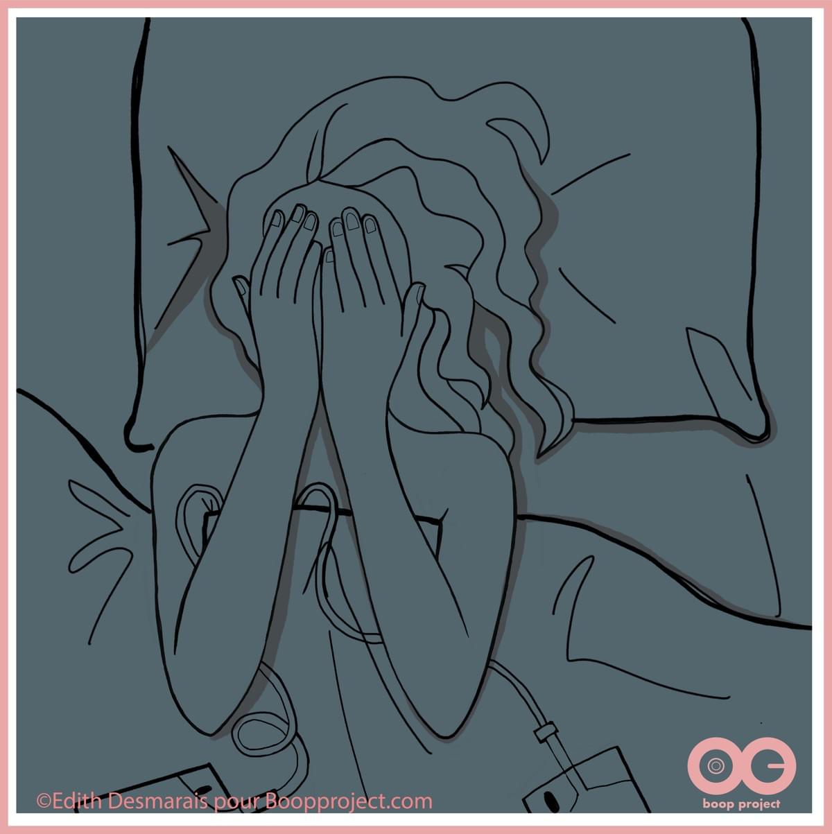 Cancer du sein: Illustration Edith Desmarais pour Boop project Cancer du sein: Illustration Edith Desmarais pour Boop project