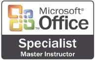 Microsoft Office Specialist Master Instructor Microsoft Office Specialist Master Instructor