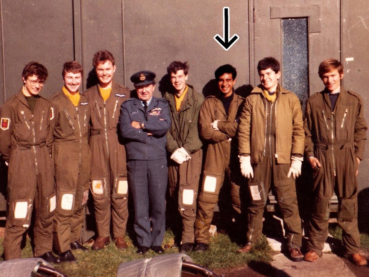 The cadet organizers, with me third from right, and The Boss – the one who a dace later wrote the reference that got me into university. Copyright Dr. David Roberts 2020 The cadet organizers, with me third from right, and The Boss – the one who a dace later wrote the reference that got me into university. Copyright Dr. David Roberts 2020