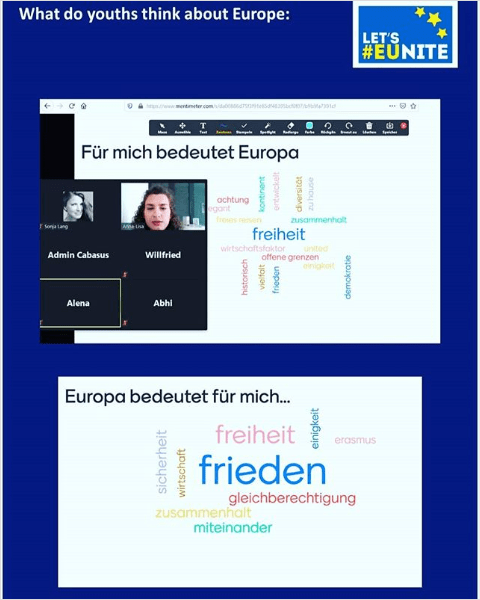 Was bedeutet Europa für die TeilnehmerInnen des Workshops? Was bedeutet Europa für die TeilnehmerInnen des Workshops?