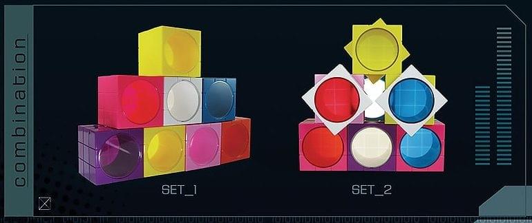 Rubik's cube countertop display cases Rubik's cube countertop display cases