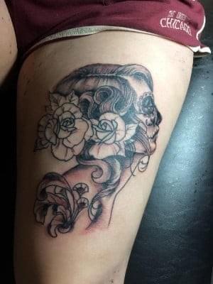 I got a representation of Aoibhell tattooed. Original design by Cassie Colon. I got a representation of Aoibhell tattooed. Original design by Cassie Colon.