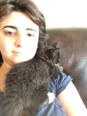 This is Astra, my new kitten. This is Astra, my new kitten.