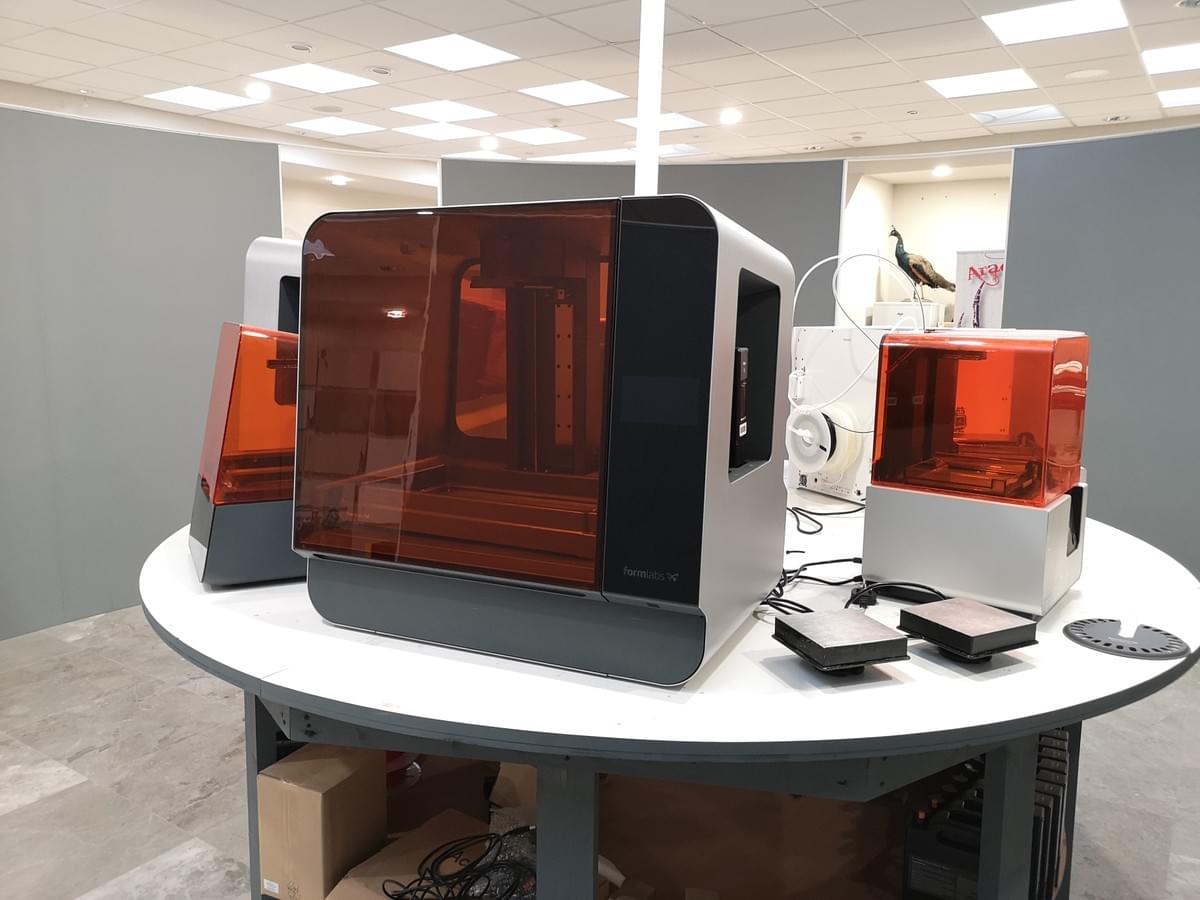 Formlabs Form3L, Form2 and Form3 3D Printers in Odyssey Studios Limerick. Formlabs Form3L, Form2 and Form3 3D Printers in Odyssey Studios Limerick.