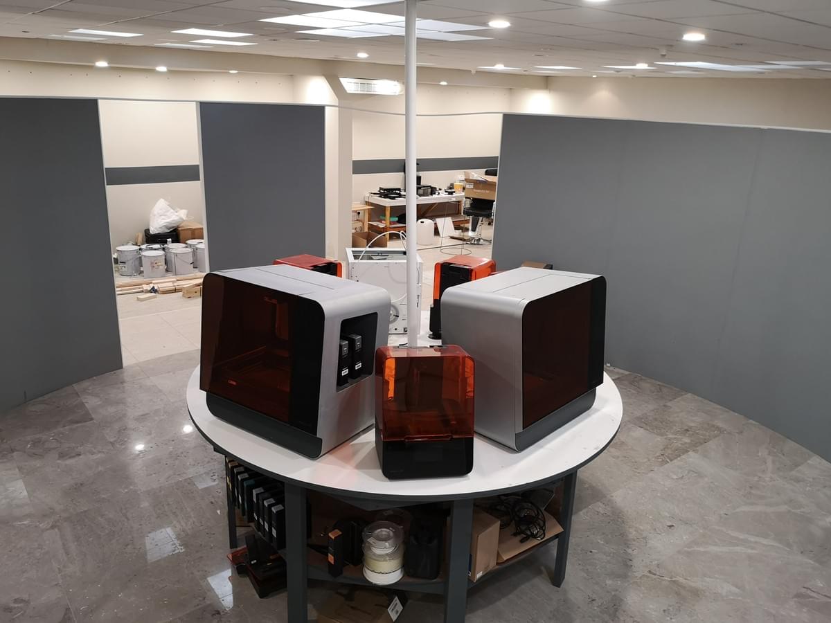 Formlabs Form3L, Form2 and Form3 3D Printers in Odyssey Studios Limerick. Formlabs Form3L, Form2 and Form3 3D Printers in Odyssey Studios Limerick.