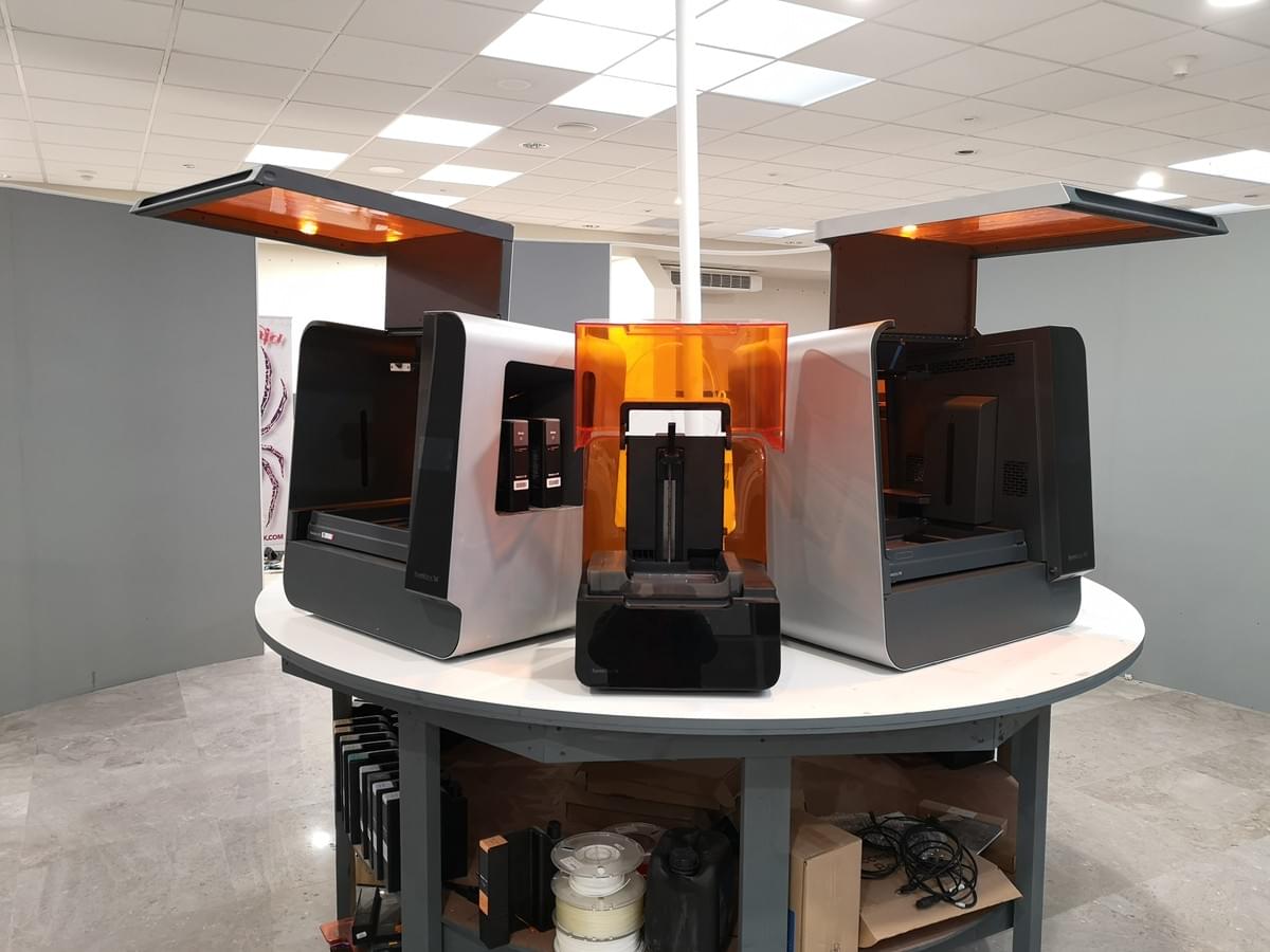 Formlabs Form3L, Form2 and Form3 3D Printers in Odyssey Studios Limerick. Formlabs Form3L, Form2 and Form3 3D Printers in Odyssey Studios Limerick.