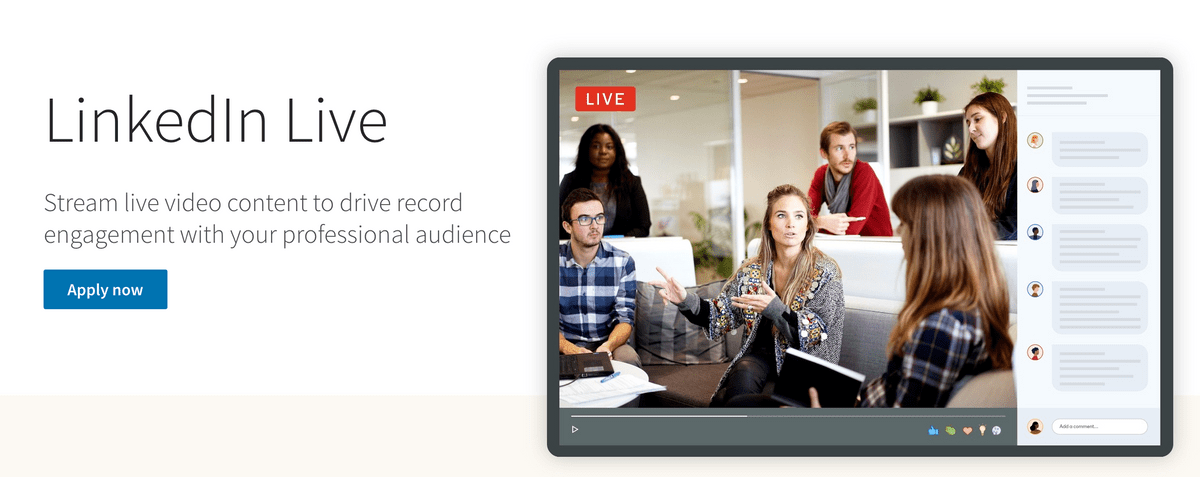linkedin live, linked, live, live stream, ceo, founder, executive linkedin live, linked, live, live stream, ceo, founder, executive