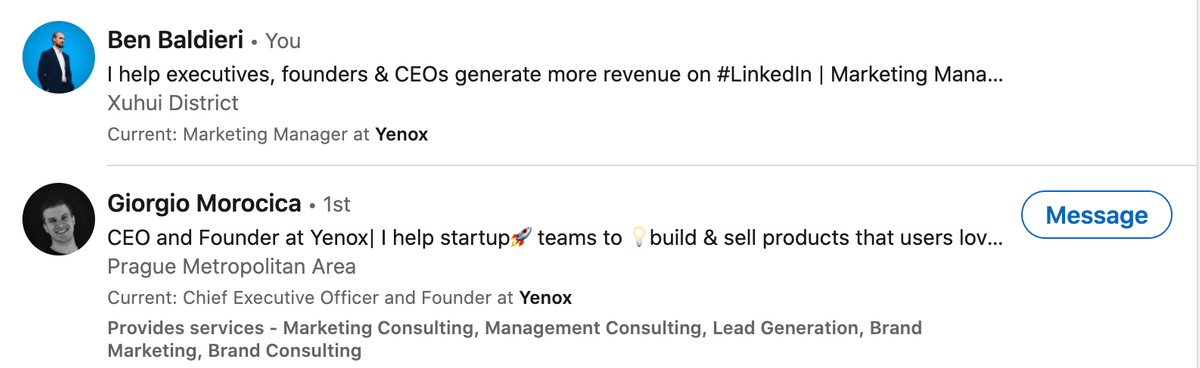 Good headlines here! ceo, yenox, executive, linkedin marketing Good headlines here! ceo, yenox, executive, linkedin marketing