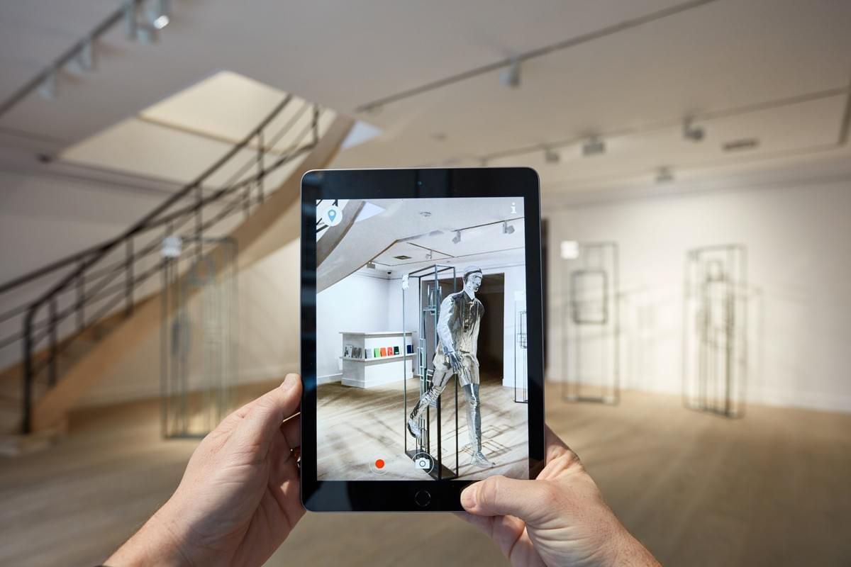 Augmented reality exhibition at Gazelli Art House Augmented reality exhibition at Gazelli Art House