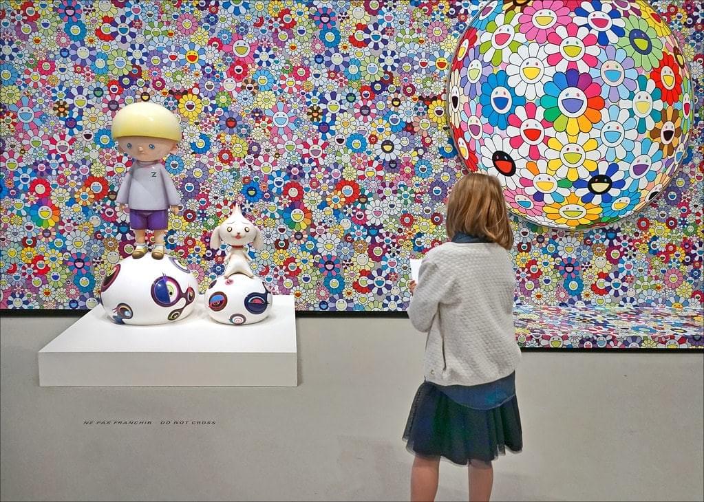 L'exposition Takashi Murakami à la Fondation Vuitton, Paris, 2018 L'exposition Takashi Murakami à la Fondation Vuitton, Paris, 2018