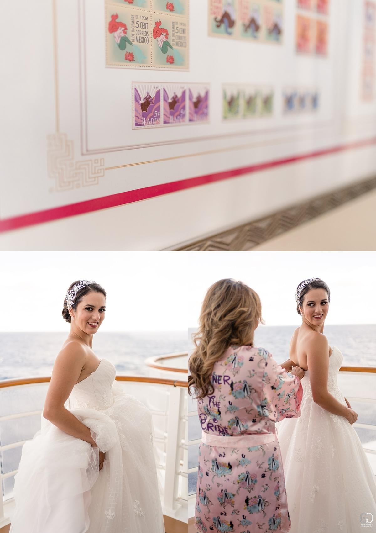 disney cruise line wedding castaway cay bahamas carribean cruise photos of mom and bride and Disney stamps disney cruise line wedding castaway cay bahamas carribean cruise photos of mom and bride and Disney stamps