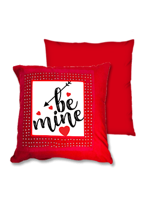red cushion red cushion