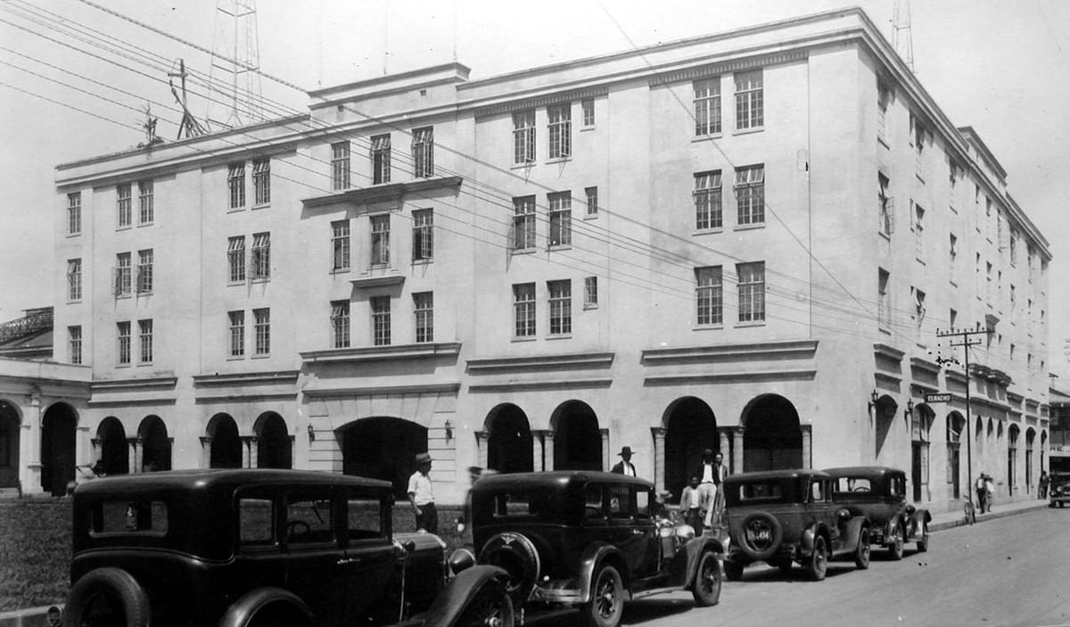 El Gran Hotel Costa Rica en sus inicios. Foto por Manuel Gómez Miralles. El Gran Hotel Costa Rica en sus inicios. Foto por Manuel Gómez Miralles.