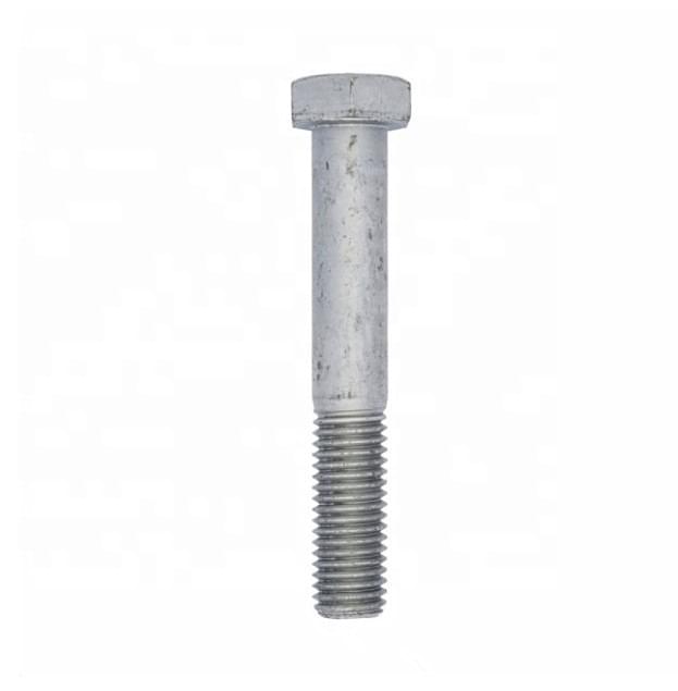 DIN 933 galvanized Hexagon Head bolts Screws M10 M12 M14 supplier DIN 933 galvanized Hexagon Head bolts Screws M10 M12 M14 supplier