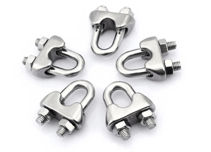 304 stainless Red U-Bolt Swaged wire rope fittings/wire rope clips manufacturer 304 stainless Red U-Bolt Swaged wire rope fittings/wire rope clips manufacturer
