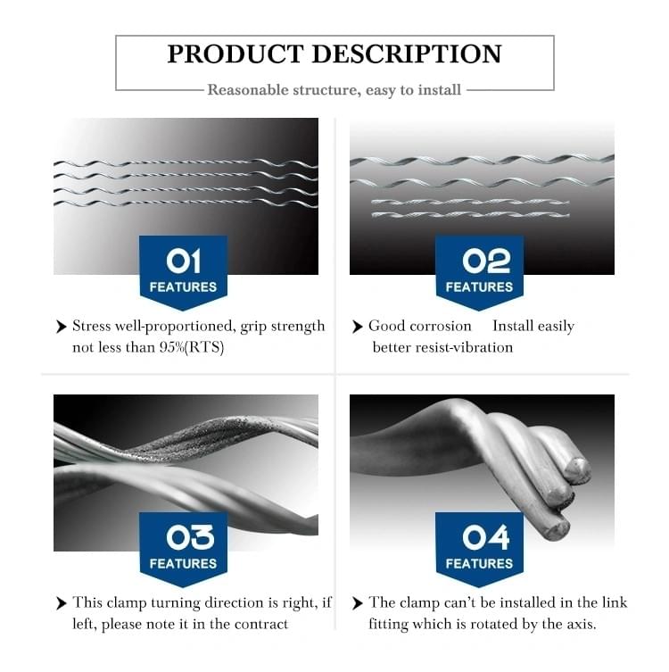 Preformed Line Fittings Conductor Aluminum Alloy Armor Rods,Electrical Cable Accessories manufacture factory Preformed Line Fittings Conductor Aluminum Alloy Armor Rods,Electrical Cable Accessories manufacture factory