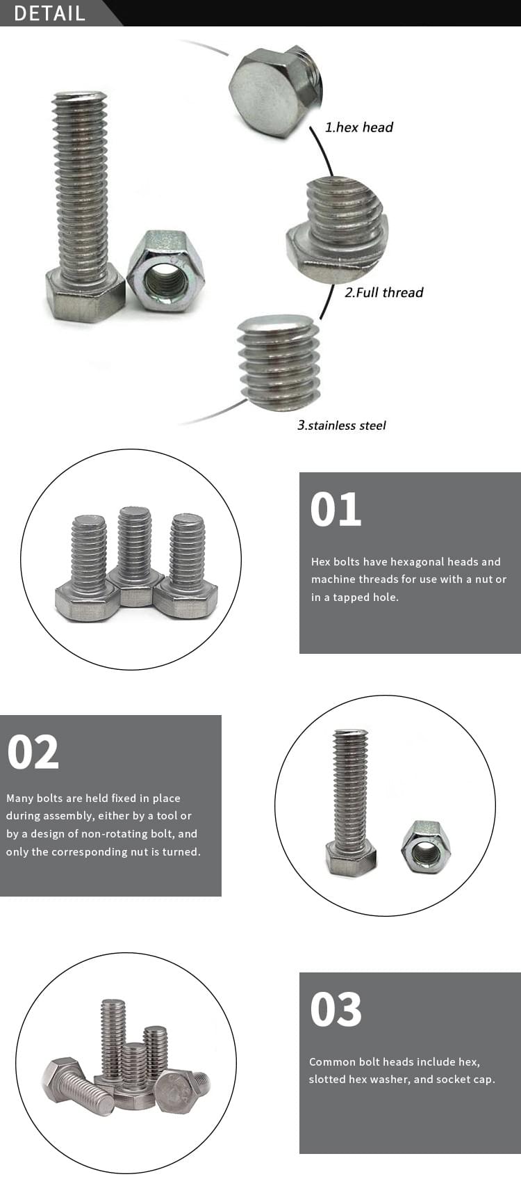 Galvanized 4.8 8.8 10.9 12.9 DIN933 931 hex bolts manufacturing, zinc plated structural hex bolts and nuts price China Galvanized 4.8 8.8 10.9 12.9 DIN933 931 hex bolts manufacturing, zinc plated structural hex bolts and nuts price China