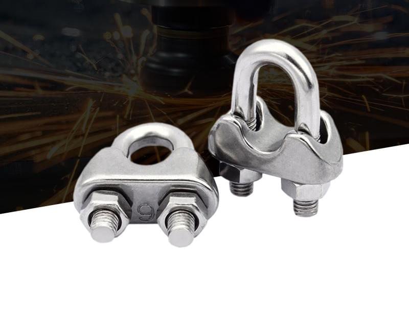 SUS304/316 Stainless DIN741 Stainless Wire Rope Clip; DIN1142 Wire Rope Clip manufacturer SUS304/316 Stainless DIN741 Stainless Wire Rope Clip; DIN1142 Wire Rope Clip manufacturer