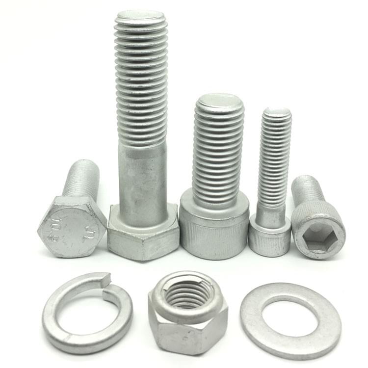 Galvanized bolts nuts screws for transmission line manufacturing Galvanized bolts nuts screws for transmission line manufacturing