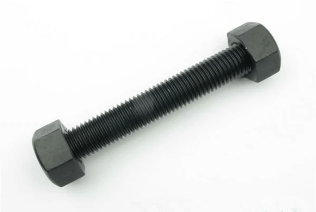 A193 B7 stud bolts nuts manufacturing with yellow zinc plated,black,HDGSurface treatment A193 B7 stud bolts nuts manufacturing with yellow zinc plated,black,HDGSurface treatment