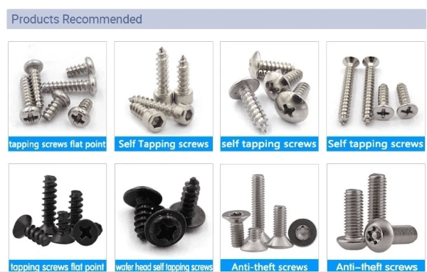 tapping screws manufacturer tapping screws manufacturer