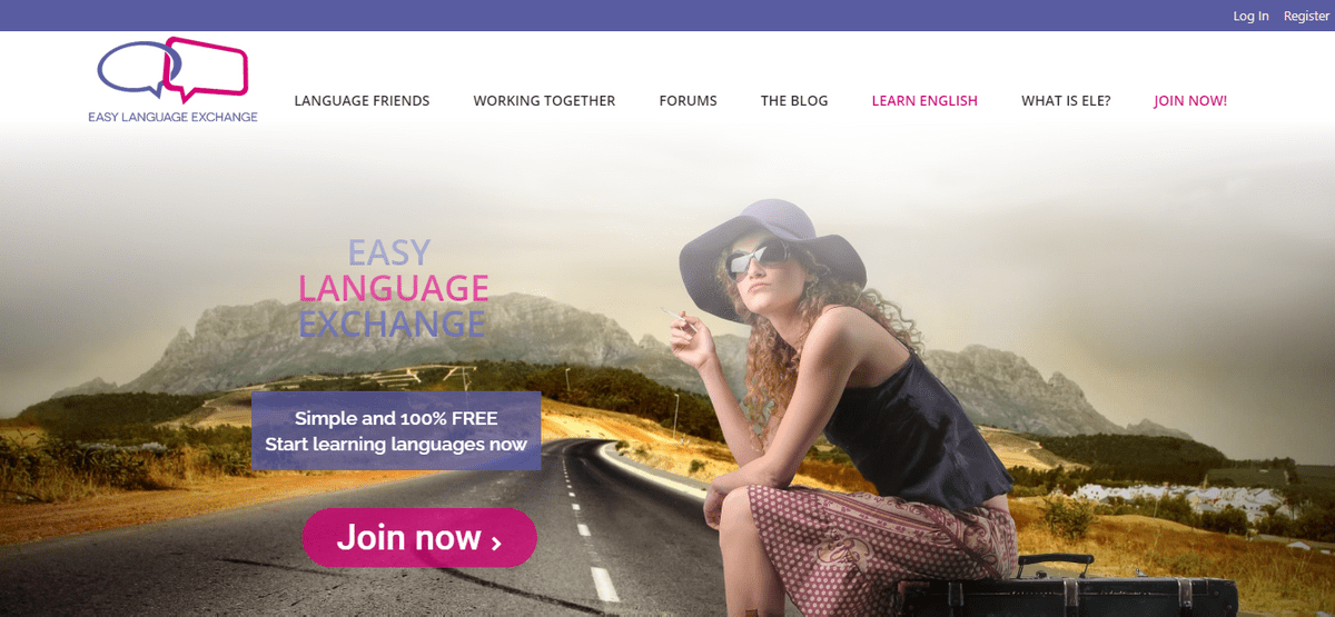 Easy Language Exchange web Easy Language Exchange web