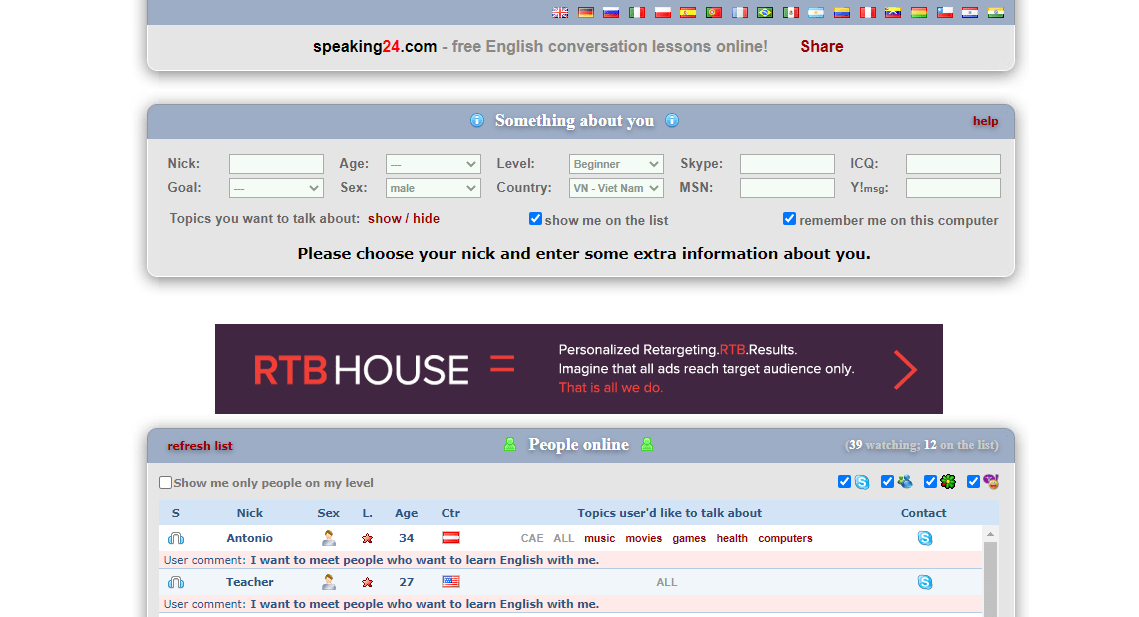 speaking24 web speaking24 web