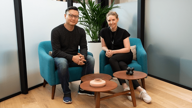 Adrian Tan Kay Hee and Monica Wulff WeWork Labs Adrian Tan Kay Hee and Monica Wulff WeWork Labs