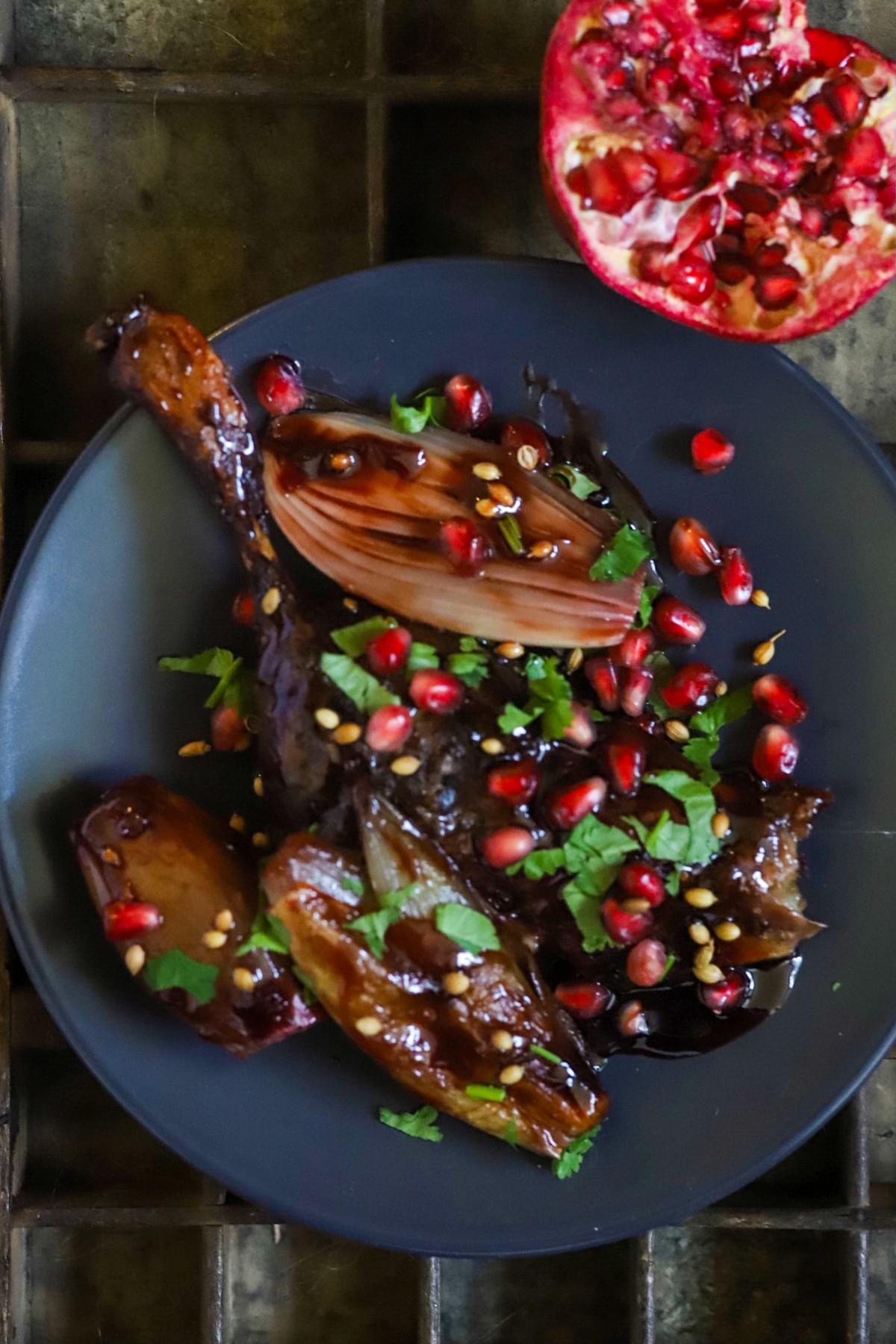 roast duckcitrus pomegranate recipe roast duckcitrus pomegranate recipe
