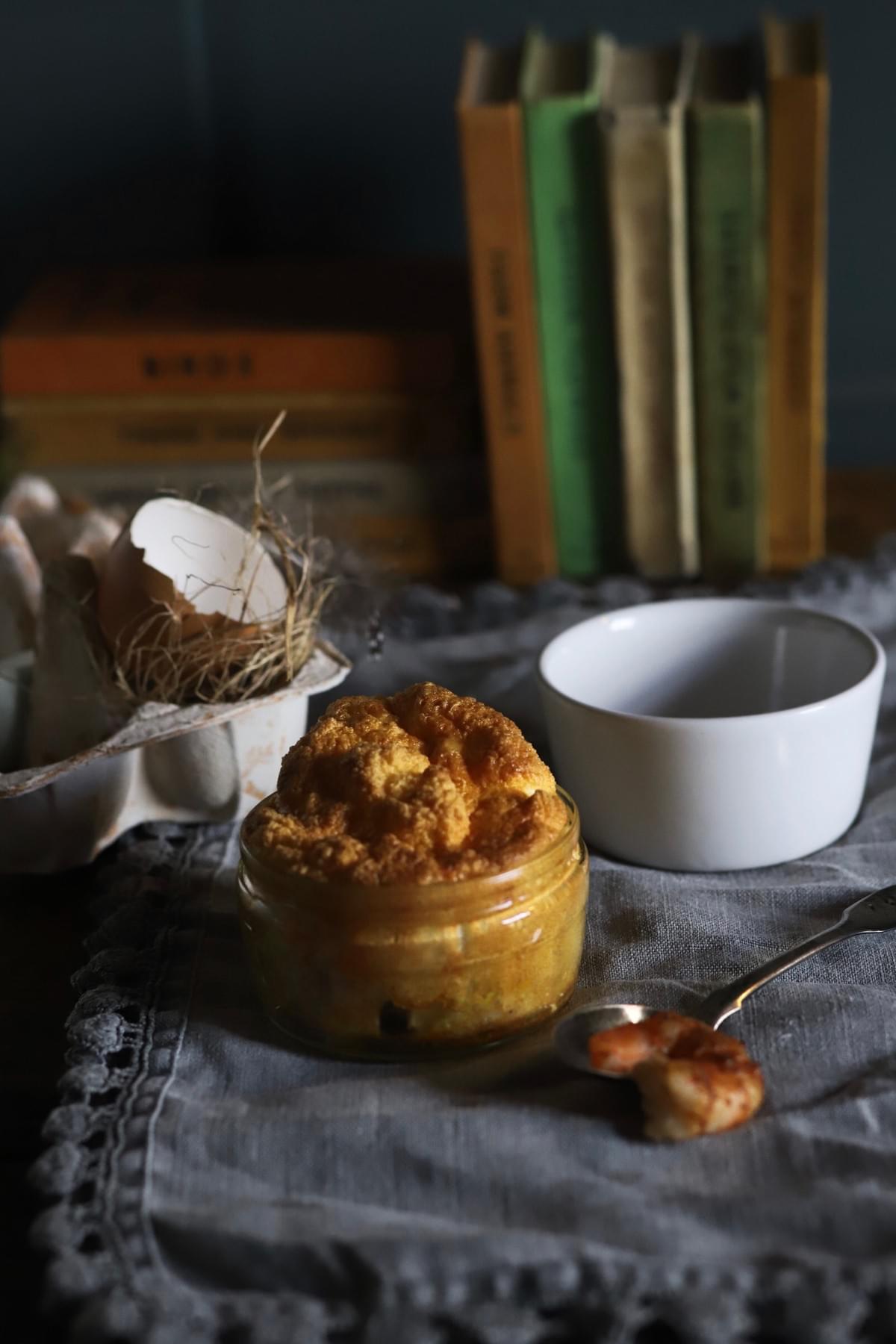 shrimp and egg soufflé shrimp and egg soufflé