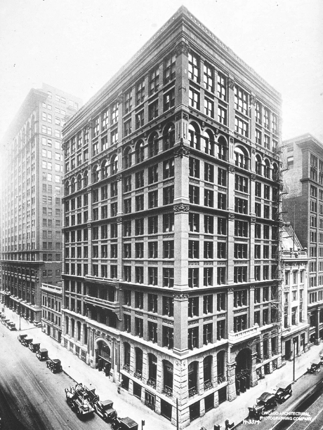 World's first skyscraper, The Home Insurance Building in Chicago (circa 1885) World's first skyscraper, The Home Insurance Building in Chicago (circa 1885)