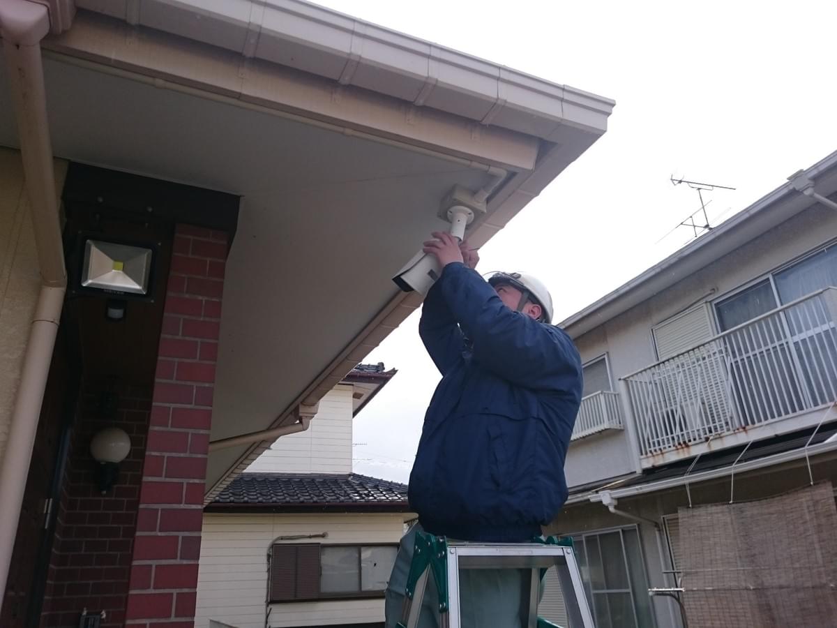 岩沼市のお客様に500万画素防犯カメラ3台と4TBのレコーダーを設置しました。 岩沼市のお客様に500万画素防犯カメラ3台と4TBのレコーダーを設置しました。