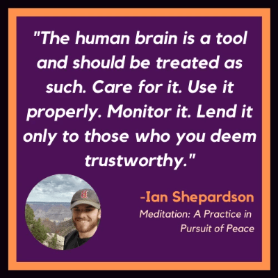 Ian Shepardson: a young entrepreneur advises to care for the mind. Ian Shepardson: a young entrepreneur advises to care for the mind.