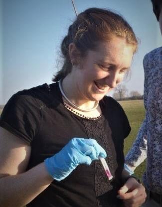 Izzy looking scientific Izzy looking scientific