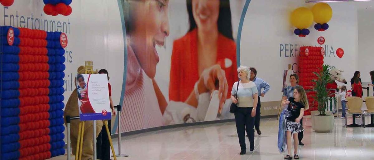 Mall Interior Store Signage Mall Interior Store Signage