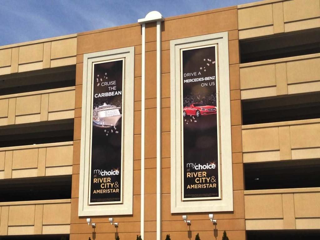 River City Casino Wallscape Promotions River City Casino Wallscape Promotions