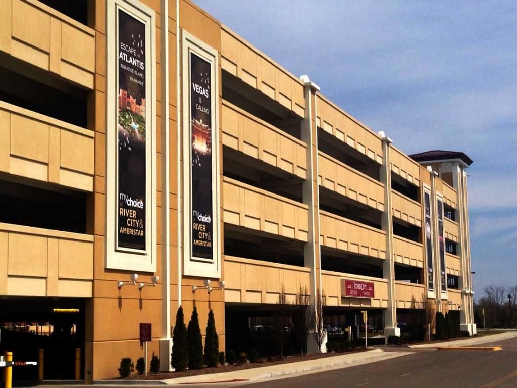 River City Parking Garage Wallscapes River City Parking Garage Wallscapes